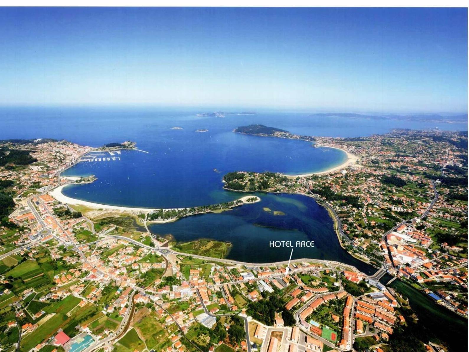 Hotel Arce Baiona Exteriér fotografie
